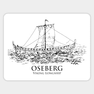 Oseberg Viking Longship Magnet